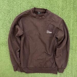 Brown Dime Crewneck